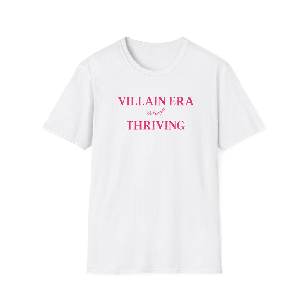 Villain Era And Thriving Shirt | Funny Women’s Graphic Tee | Dark Feminine Energy T-Shirt | Unapologetic Women’s Shirt