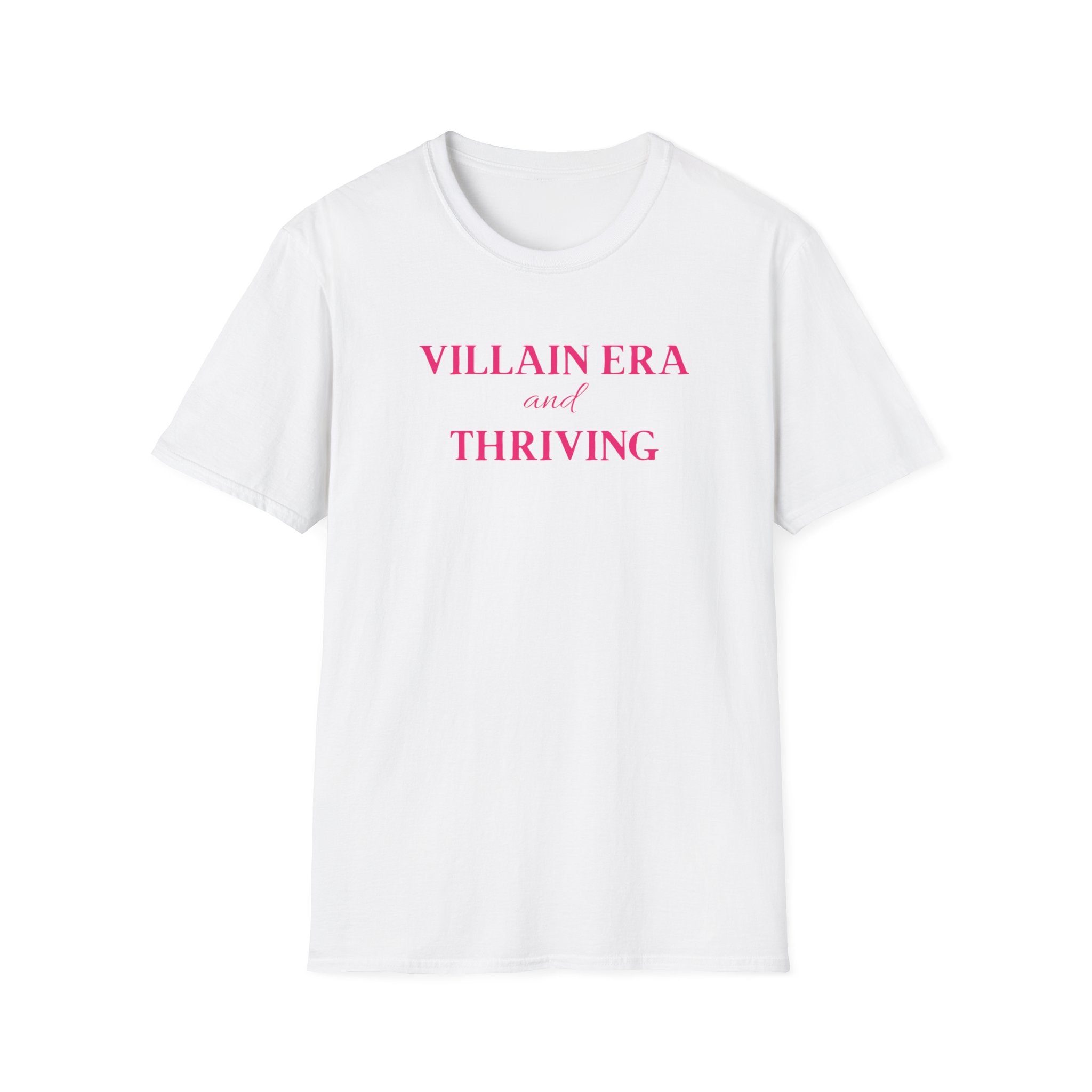 Villain Era And Thriving Shirt | Funny Women’s Graphic Tee | Dark Feminine Energy T-Shirt | Unapologetic Women’s Shirt