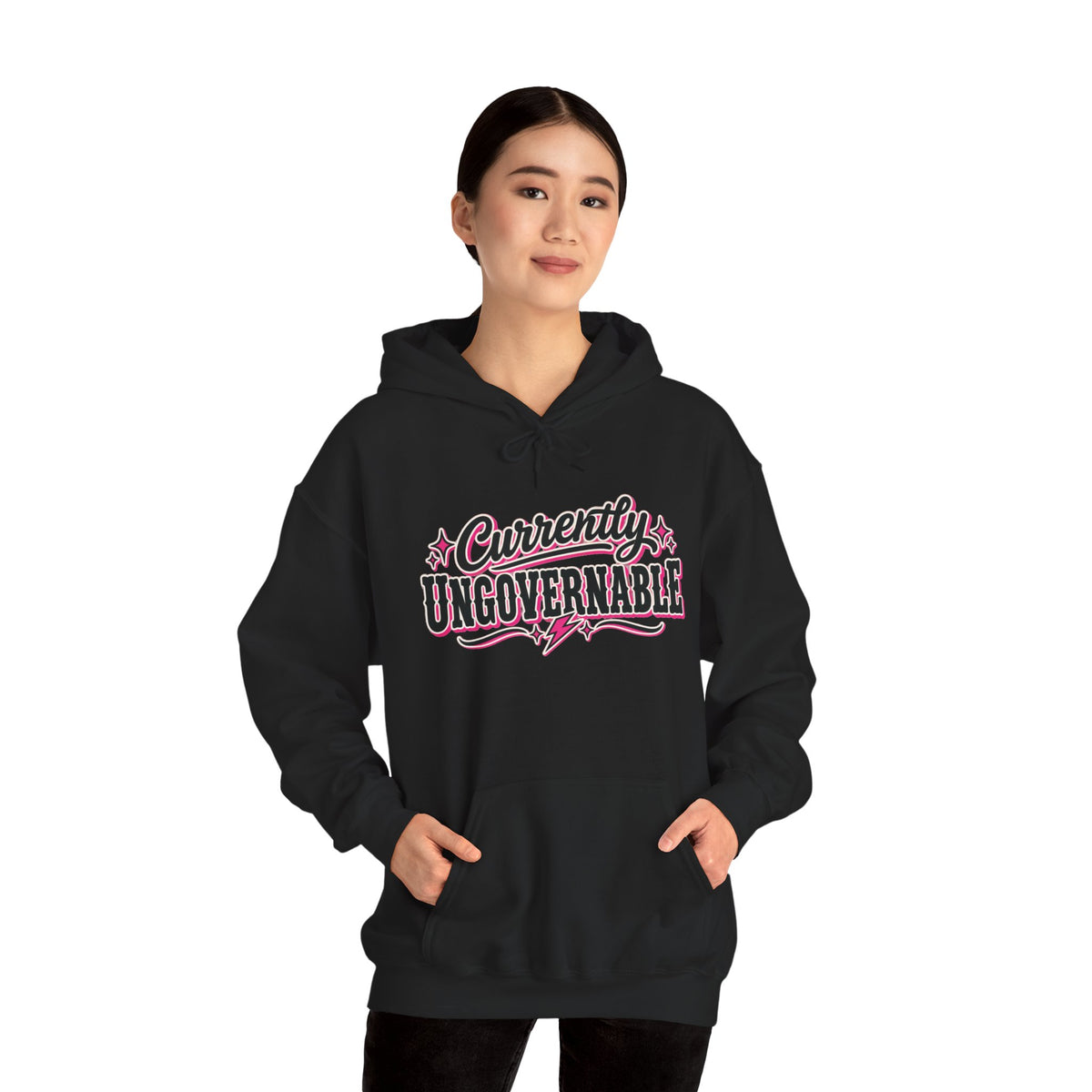 "Currently Ungovernable" Hoodie, Feminist Statement Sweatshirt