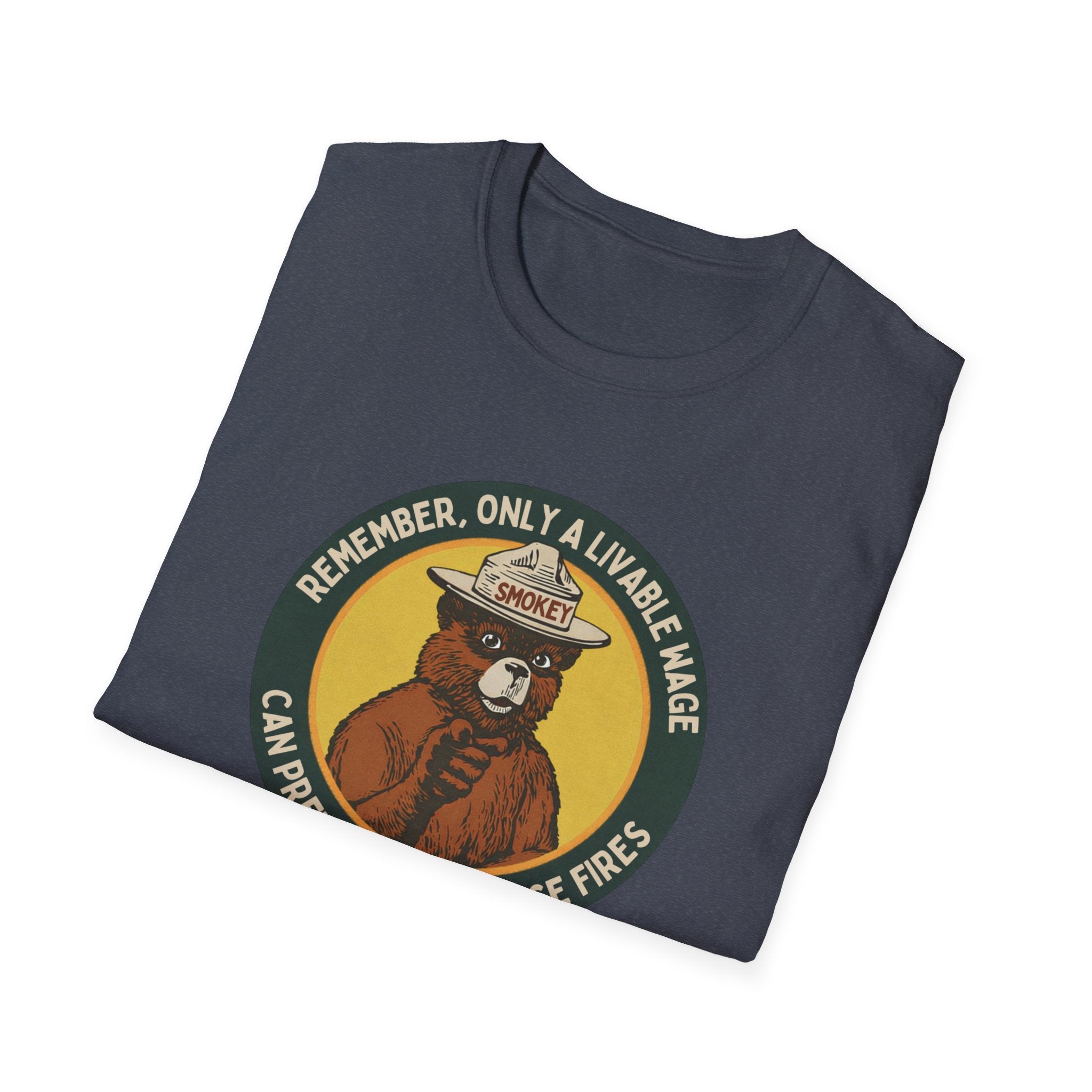 Only Living Wages Can Prevent Warehouse Fires T-Shirt | Labor Rights, Activist Tee
