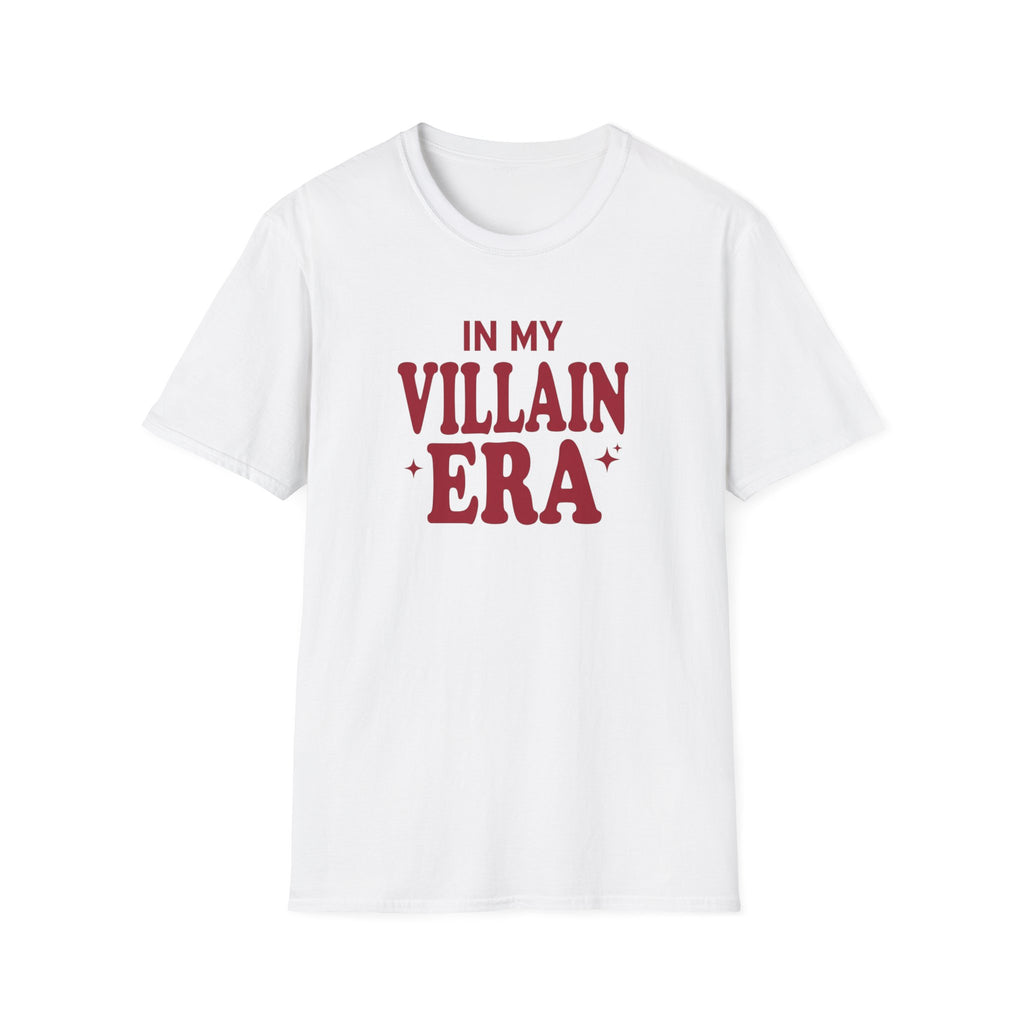 In My Villain Era Shirt | Funny Feminist T-Shirt | Dark Humor Graphic Tee | Gift for Her | Unhinged Era Shirt | Anti-Hero Tee | Sarcastic Women’s Shirt