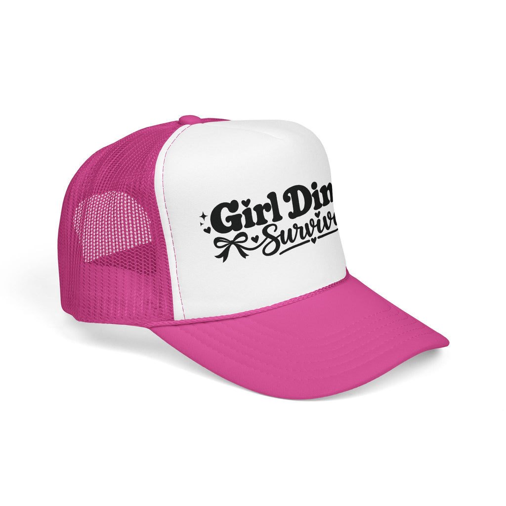 "Girl Dinner Survivor" Trucker Hat