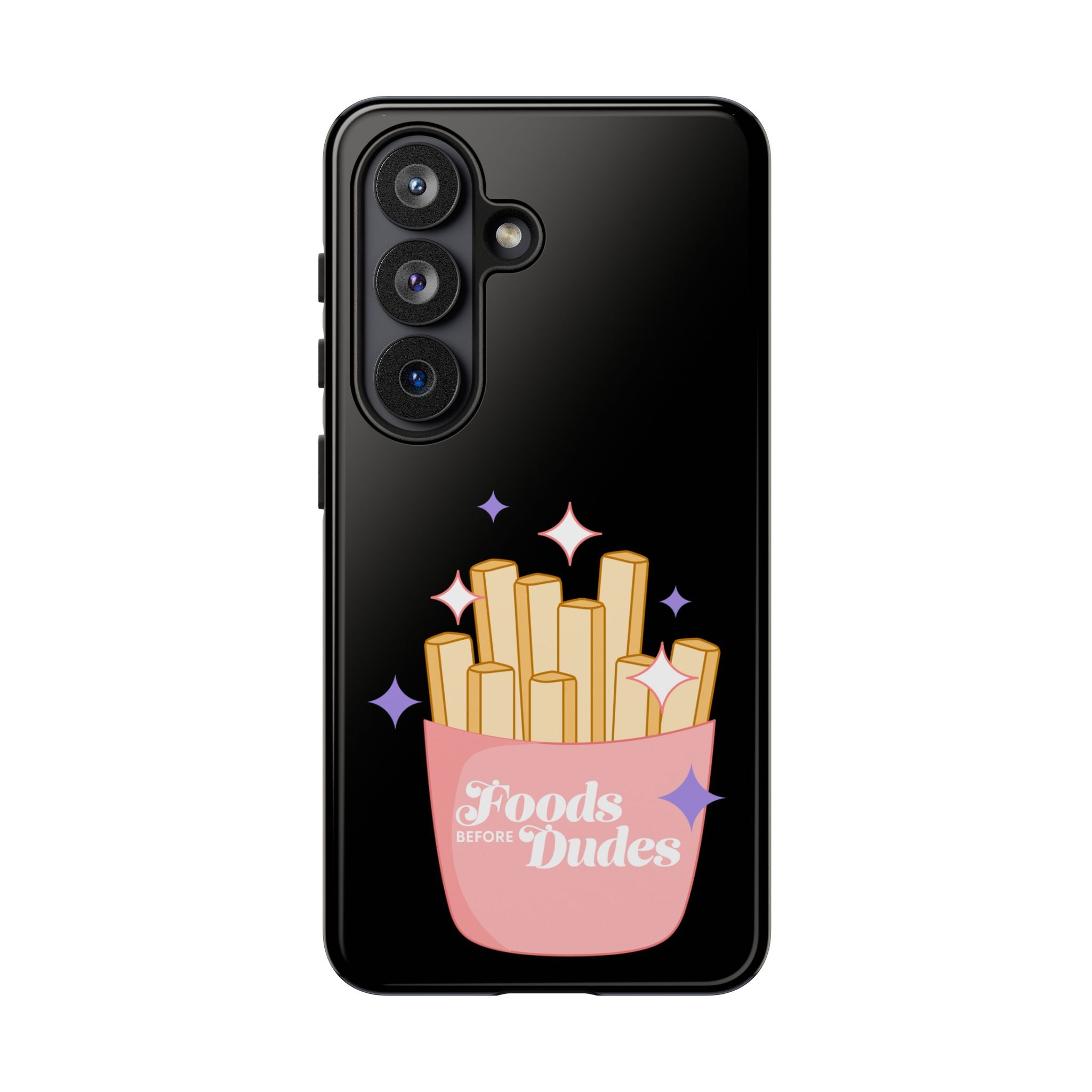 Phone Case — "Foods Before Dudes" Cute Fries Design