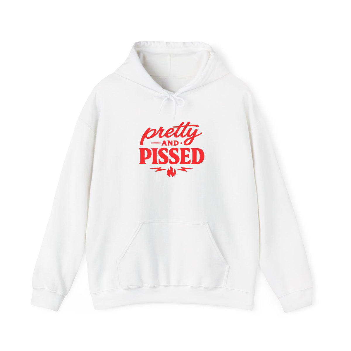 Pretty & Pissed Hoodie — Women's Attitude Graphic Hoodie