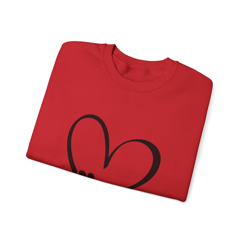 Paw Heart Crewneck Sweatshirt
