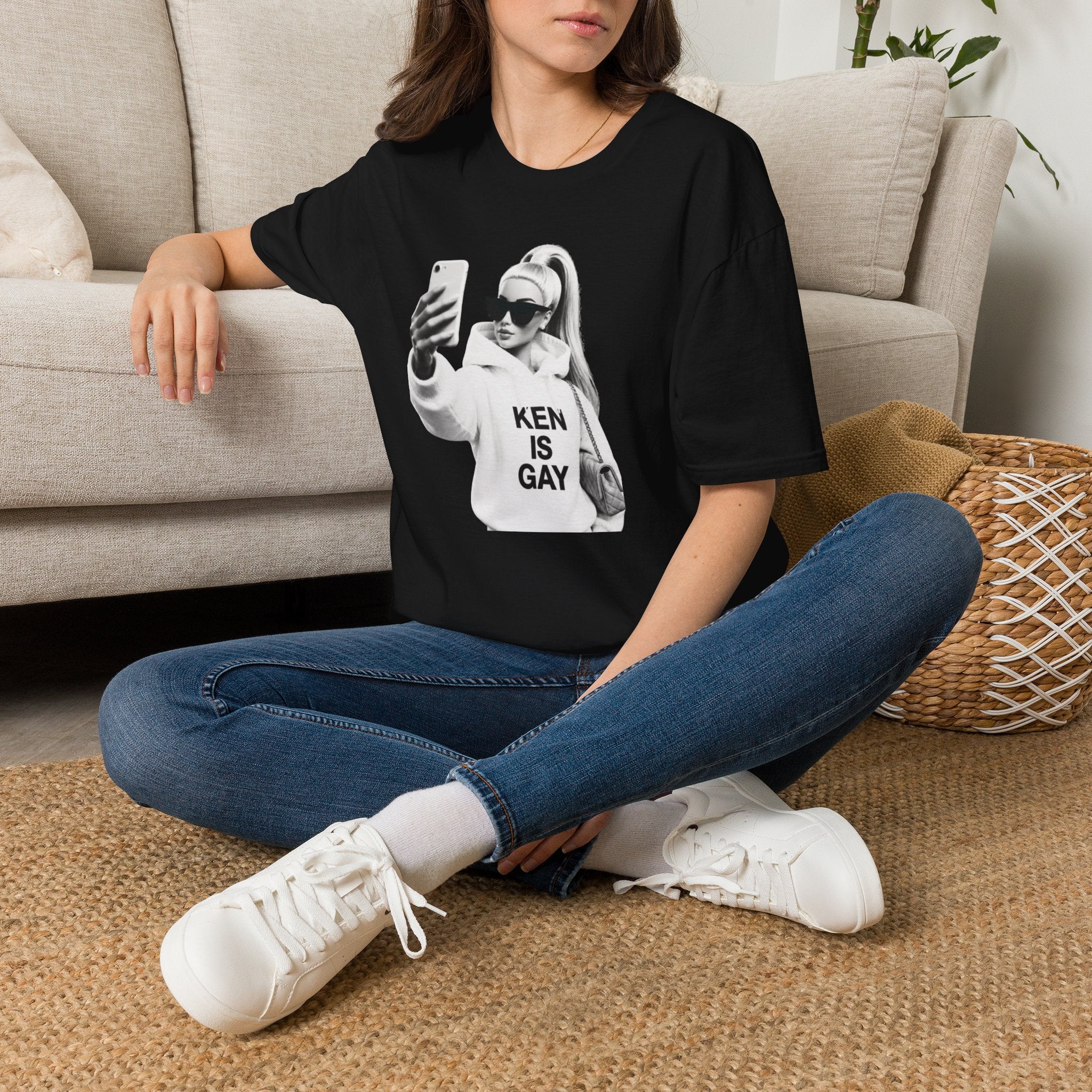 “Ken is Gay” T-shirt- Glitter and Rage edition