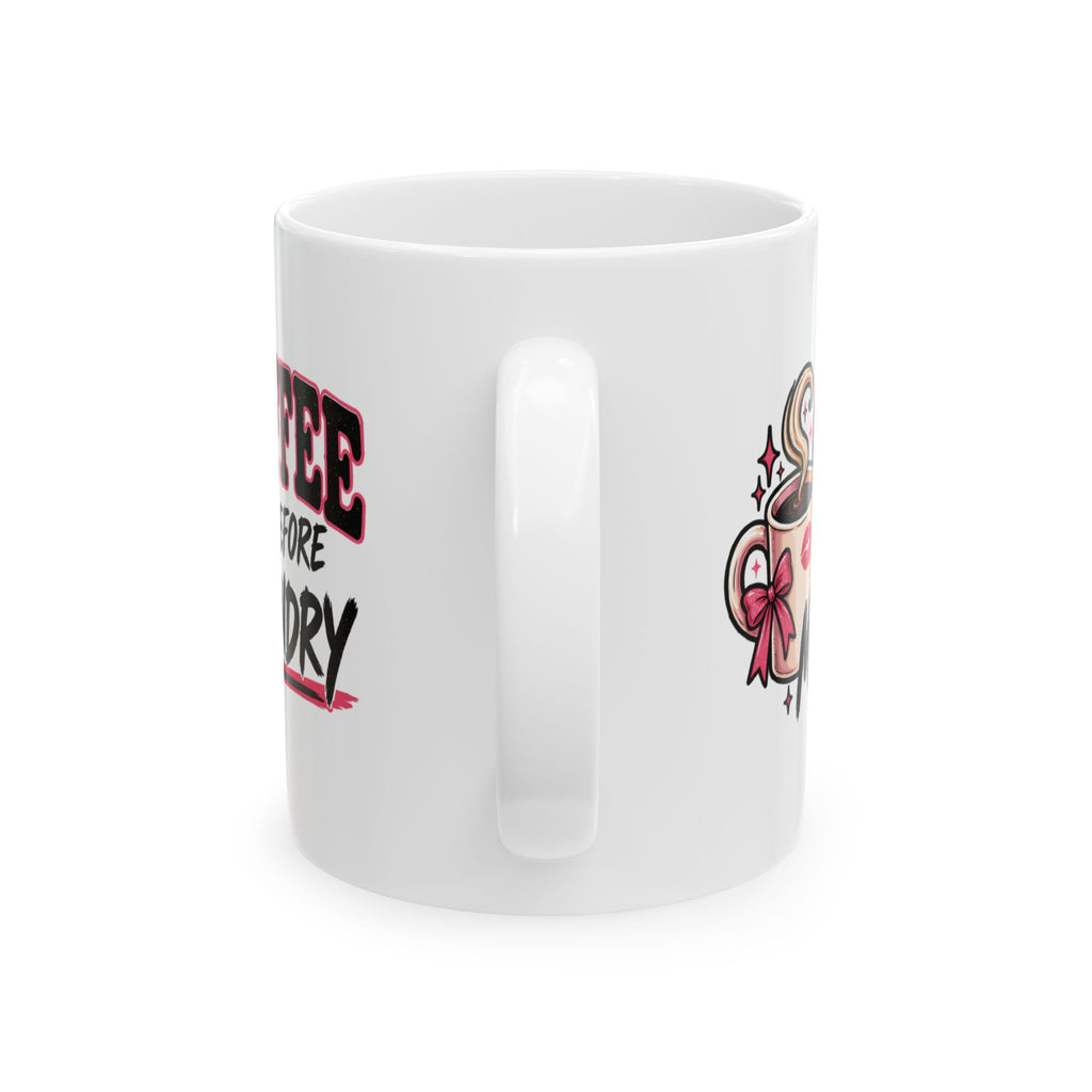 Coffee Before Misandry Mug | Funny Feminist Coffee Cup