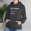 Misandrist Definition Hoodie – Funny Dictionary-Style Anti-Men Graphic Hoodie