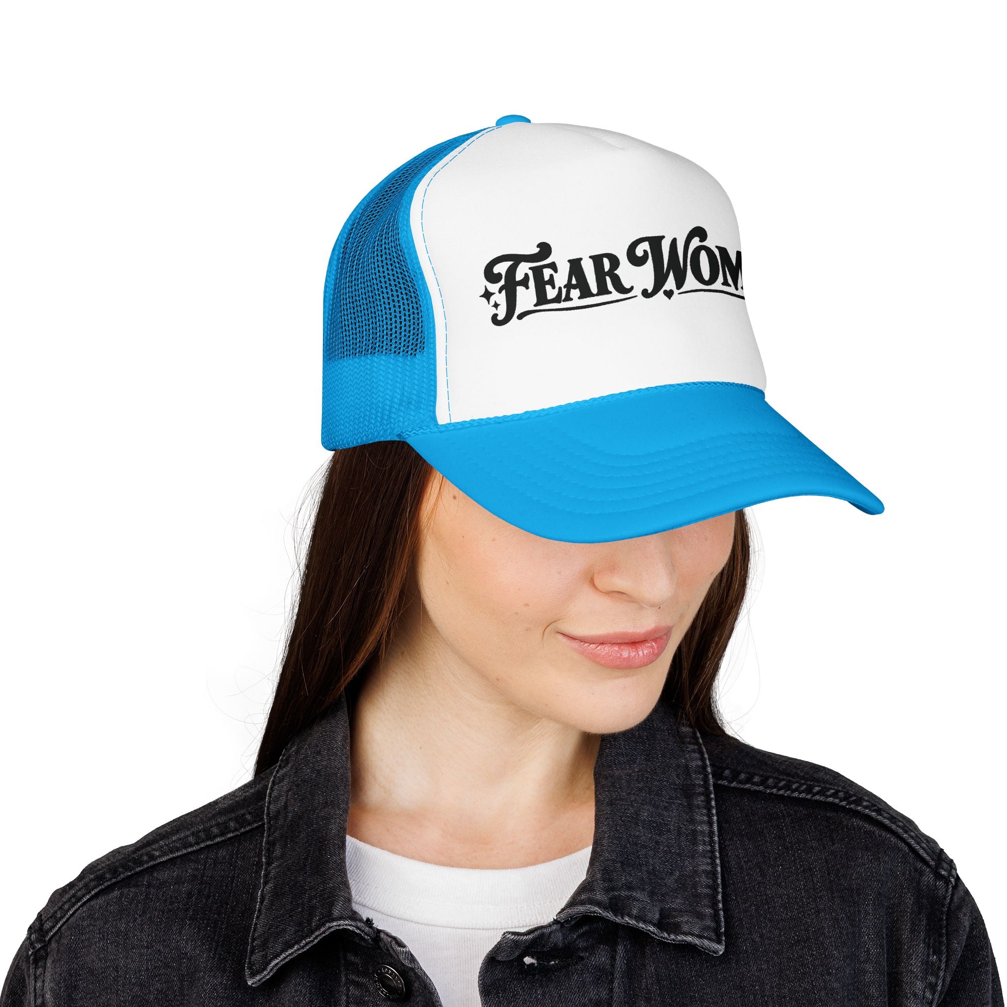 “Fear Women” Trucker Hat | Bold Feminist Snapback