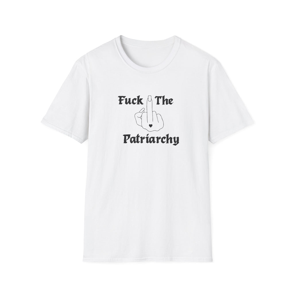 "Fuck The Patriarchy" Women's Tee — Feminist Graphic Shirt, Protest & Activist Top