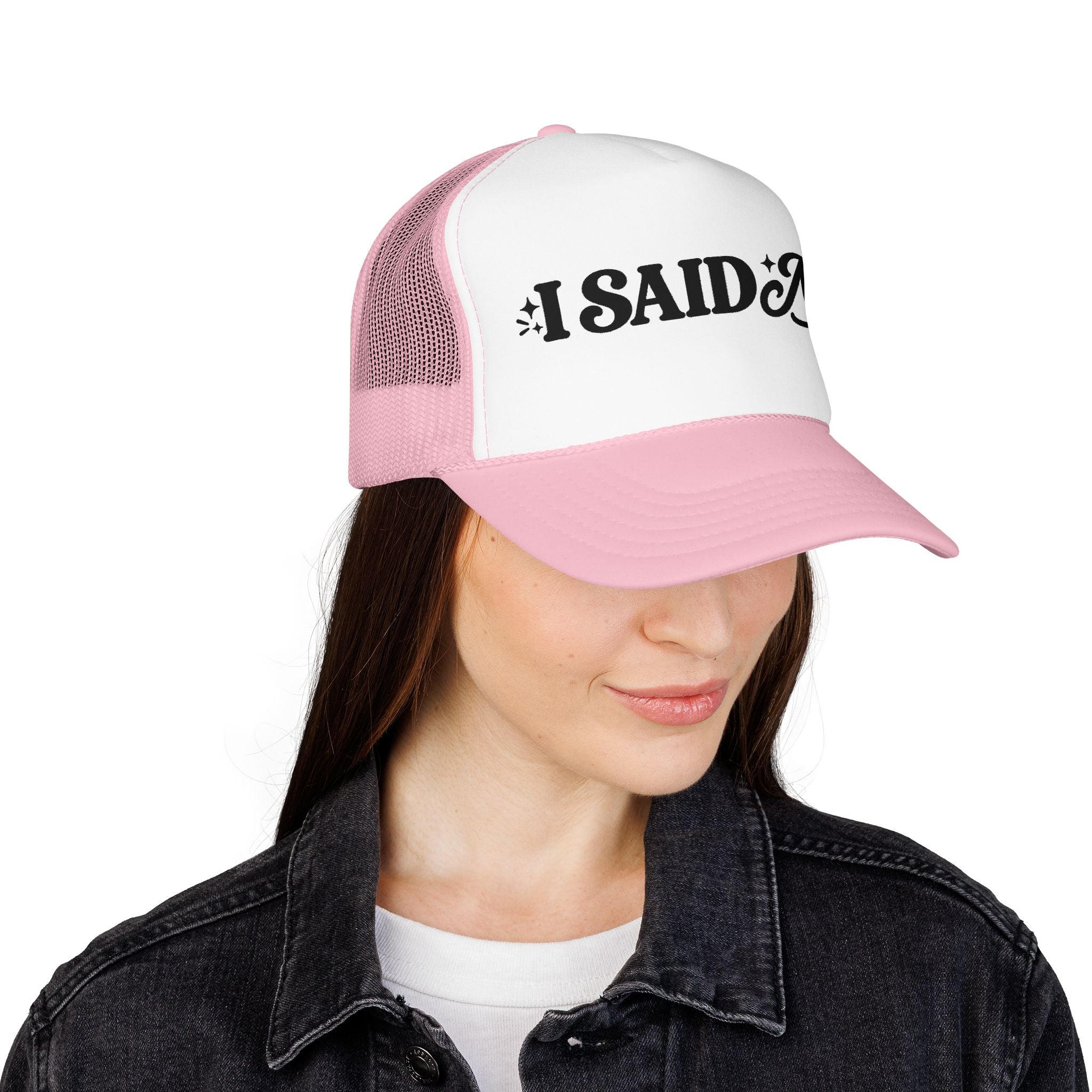 “I Said No” Trucker Hat | Feminist Snapback for Women