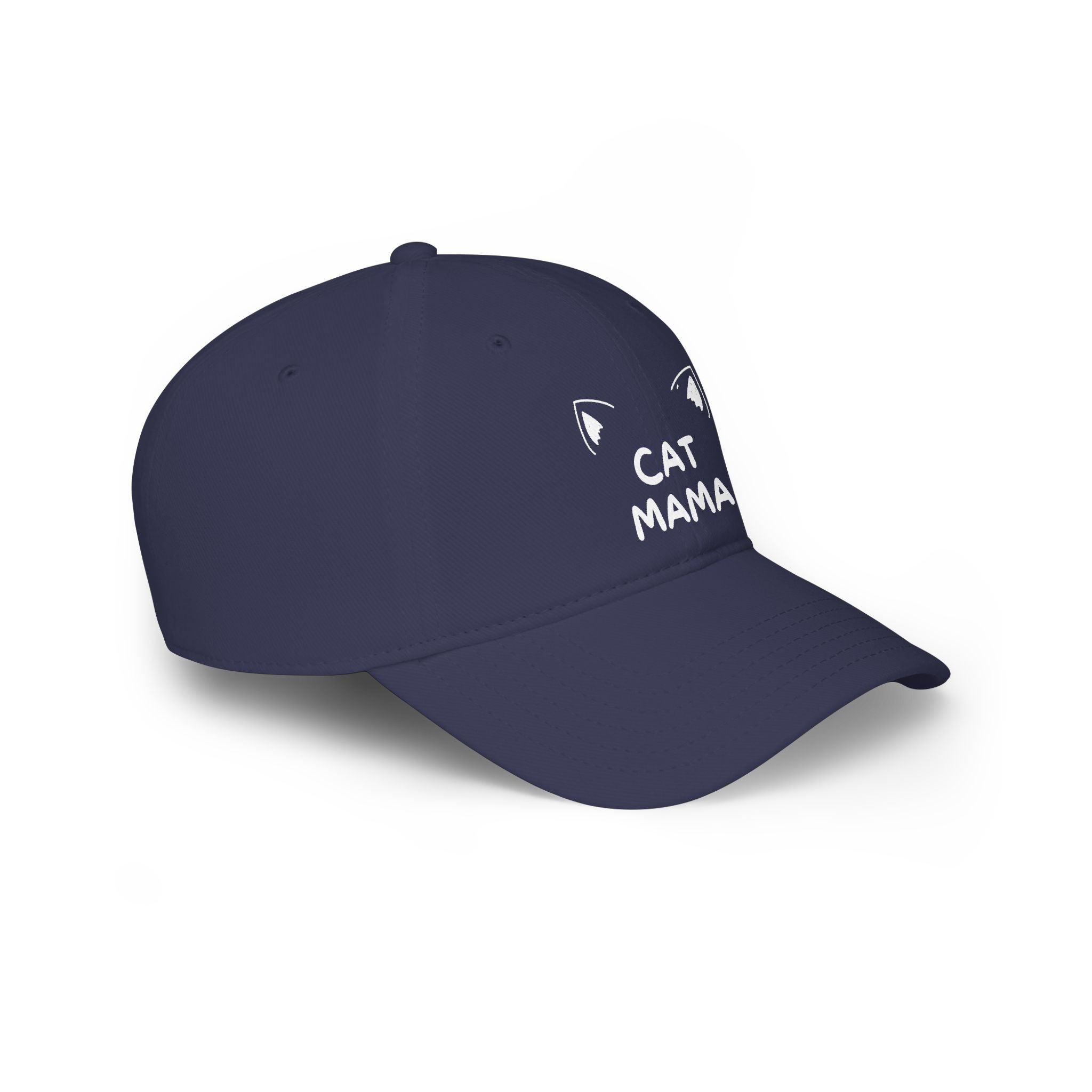 Cat Mama Baseball Cap — Low Profile Cat Mom Hat