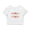 Floral 'Don't Tell Me What To Do' Women's Crop Tee
