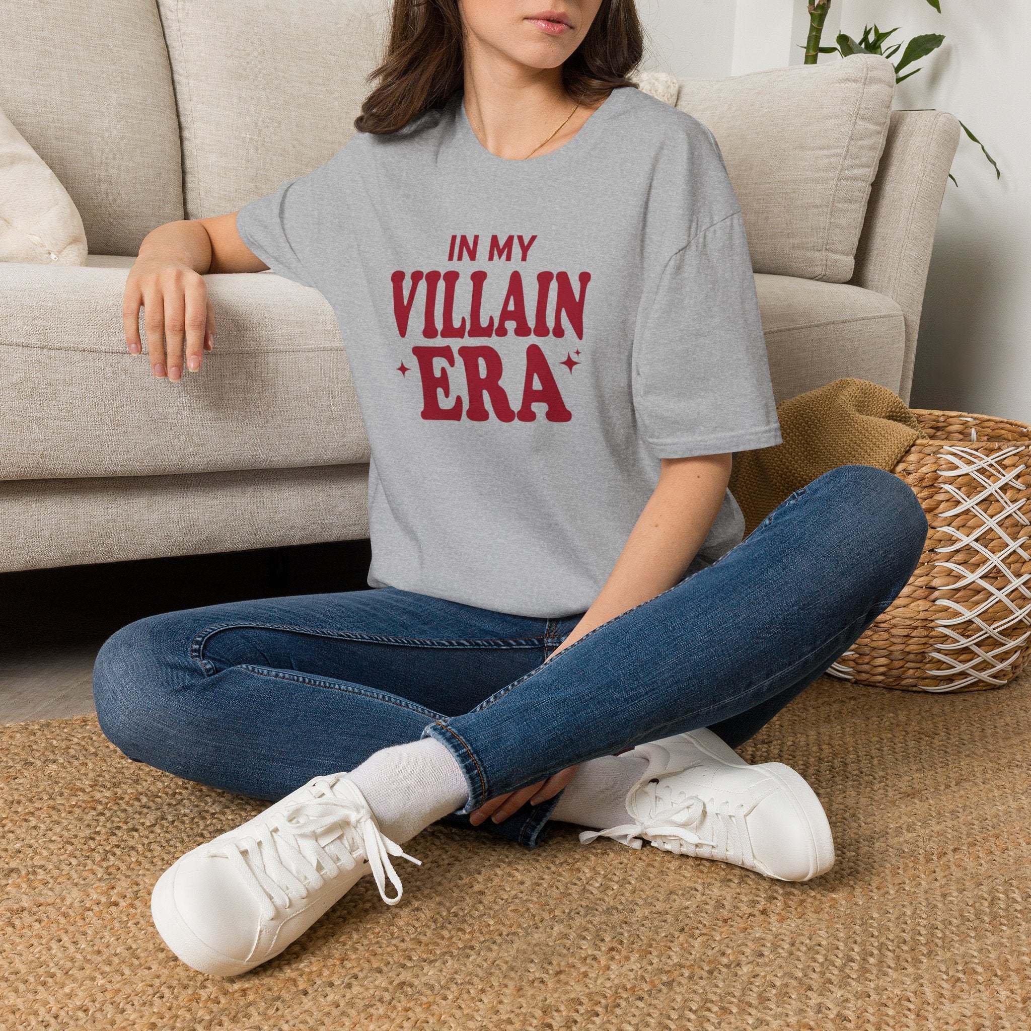 In My Villain Era Shirt | Funny Feminist T-Shirt | Dark Humor Graphic Tee | Gift for Her | Unhinged Era Shirt | Anti-Hero Tee | Sarcastic Women’s Shirt