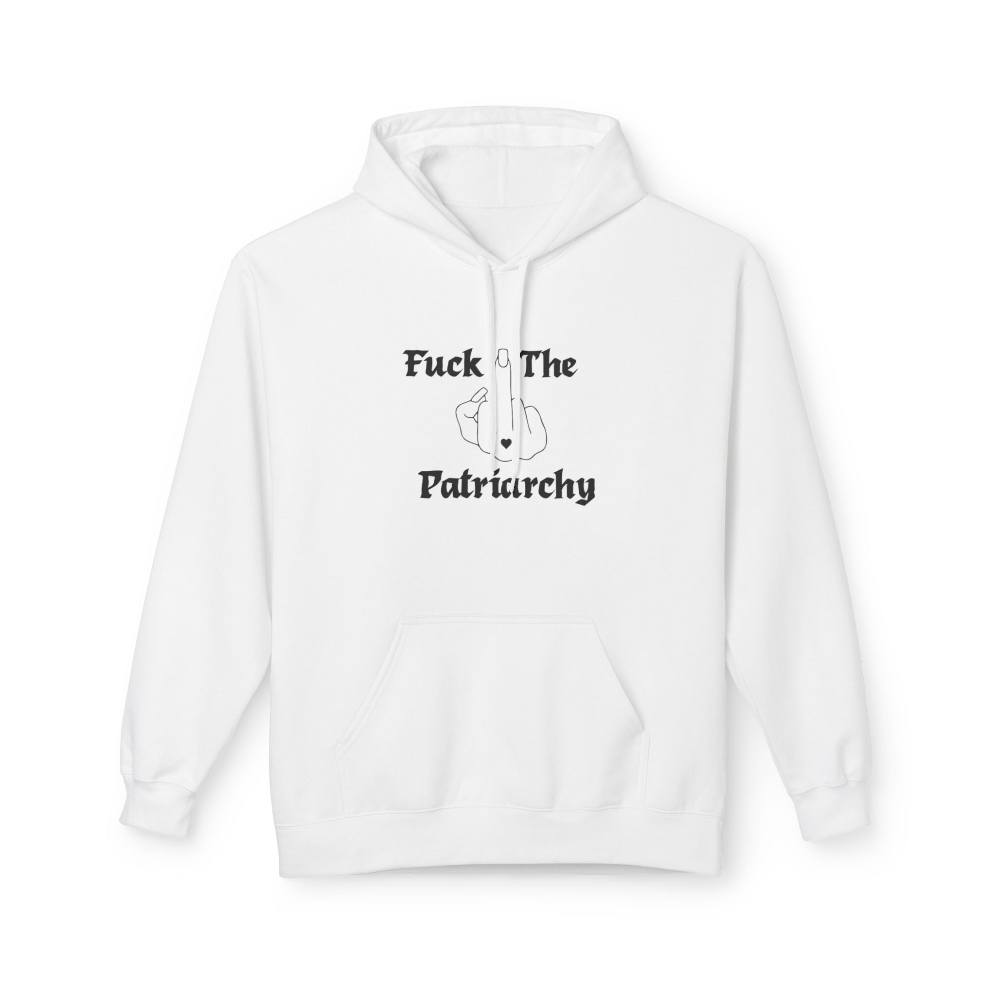 F*ck the Patriarchy Hoodie — Feminist Statement Pullover