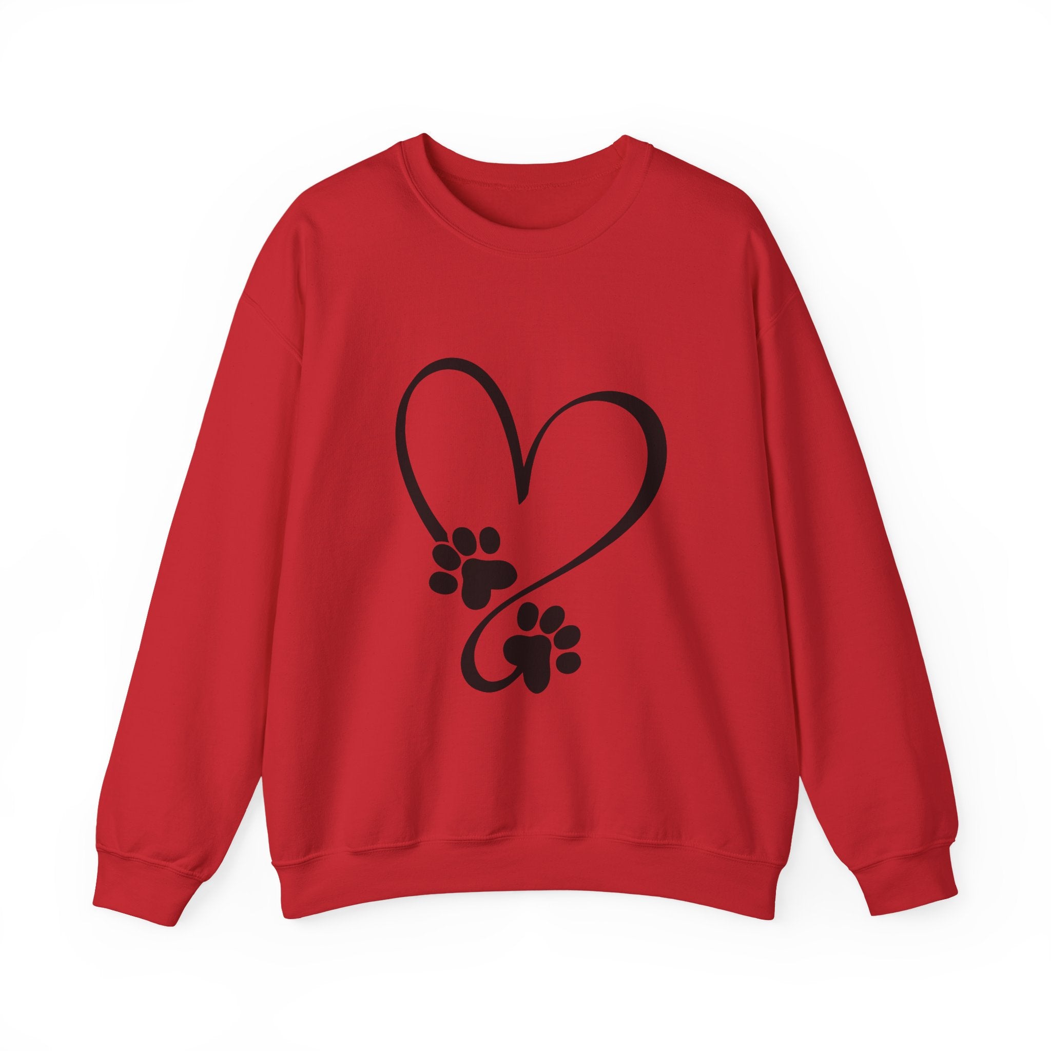 Paw Heart Crewneck Sweatshirt