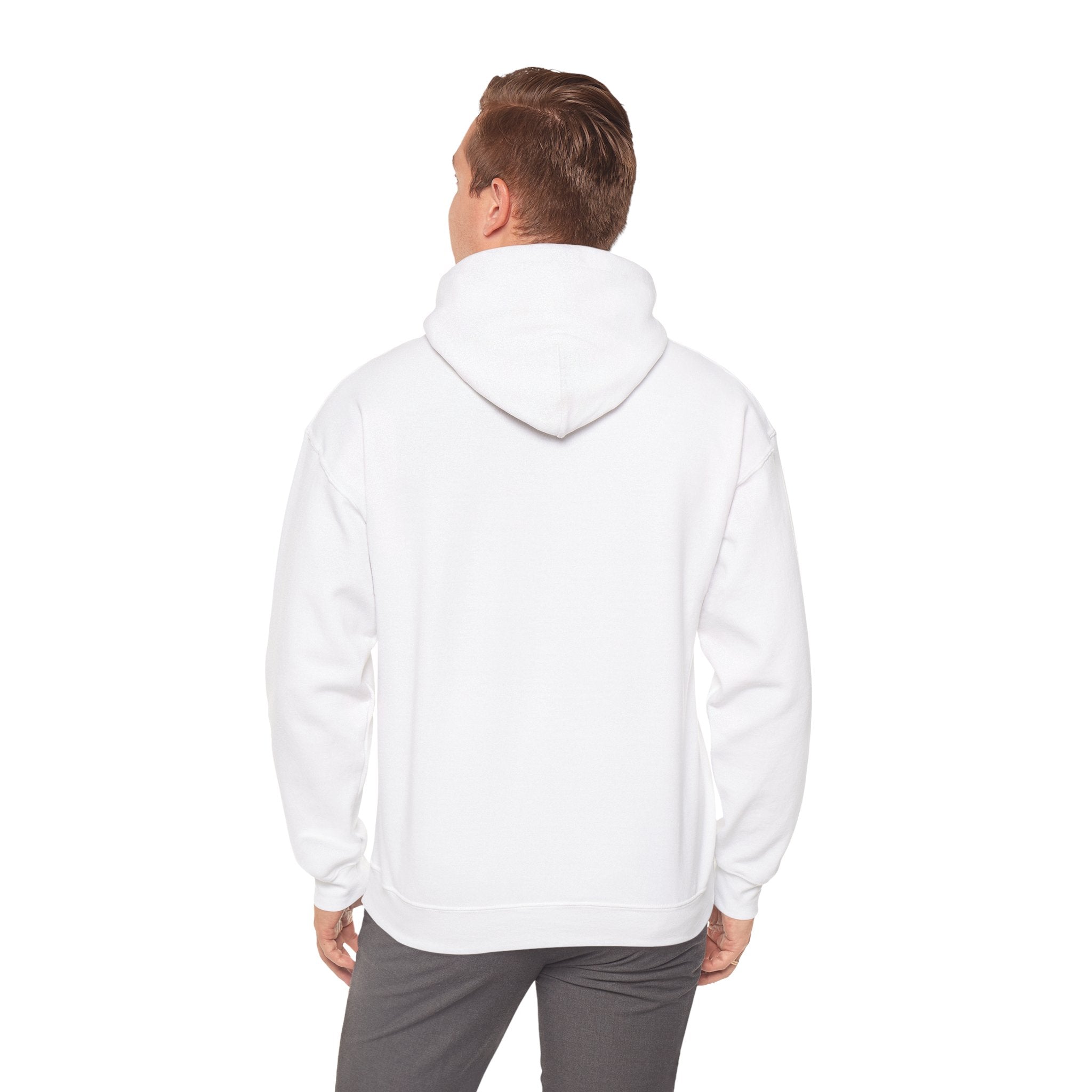 Rainbow Heart Hoodie — Minimal LGBTQ+ Pride Sweatshirt