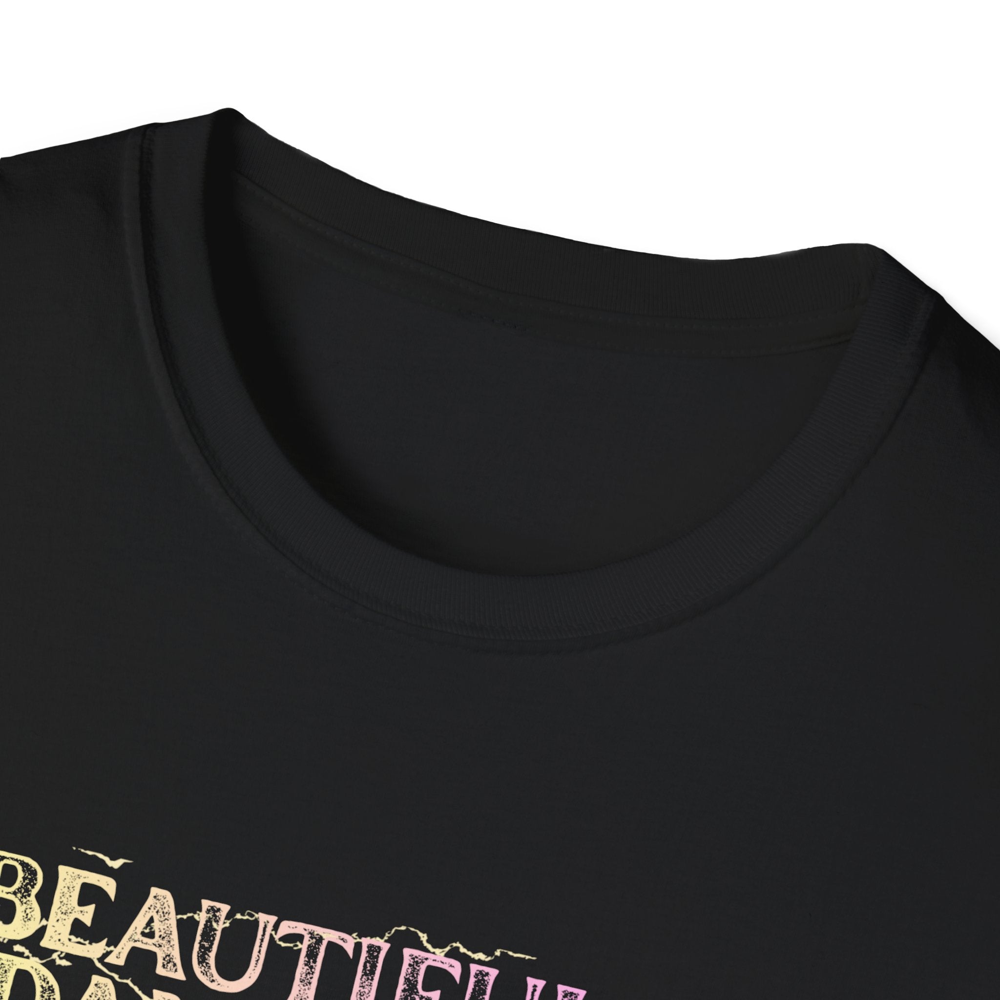 Beautifully Dangerous Graphic T‑Shirt — 'Dangerously Beautiful' Vintage Femme Skull Tee