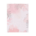 Pink Watercolor Floral Velveteen Plush Blanket – Soft Botanical Throw for Women, Nursery & Cozy Gifts