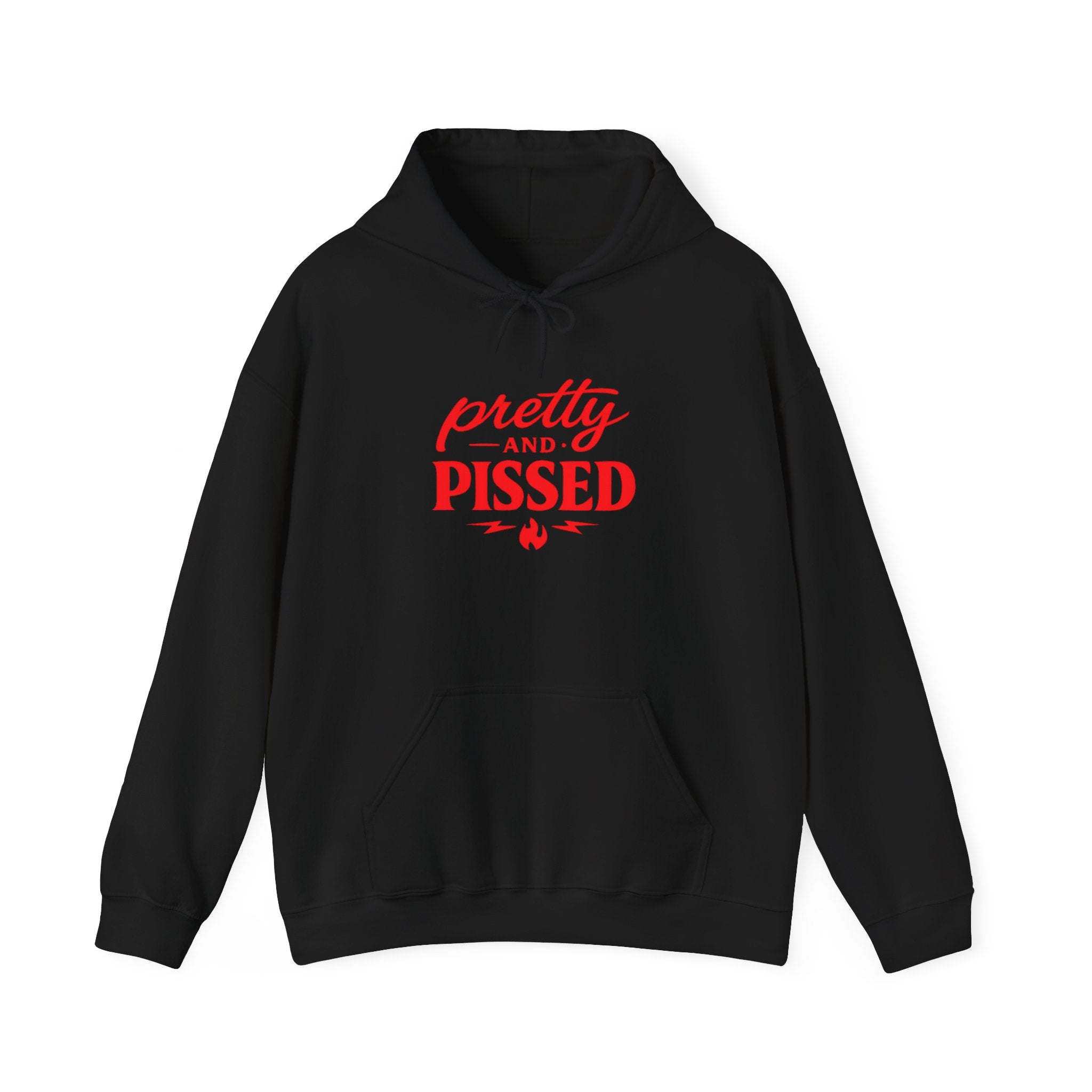 Pretty & Pissed Hoodie — Women's Attitude Graphic Hoodie