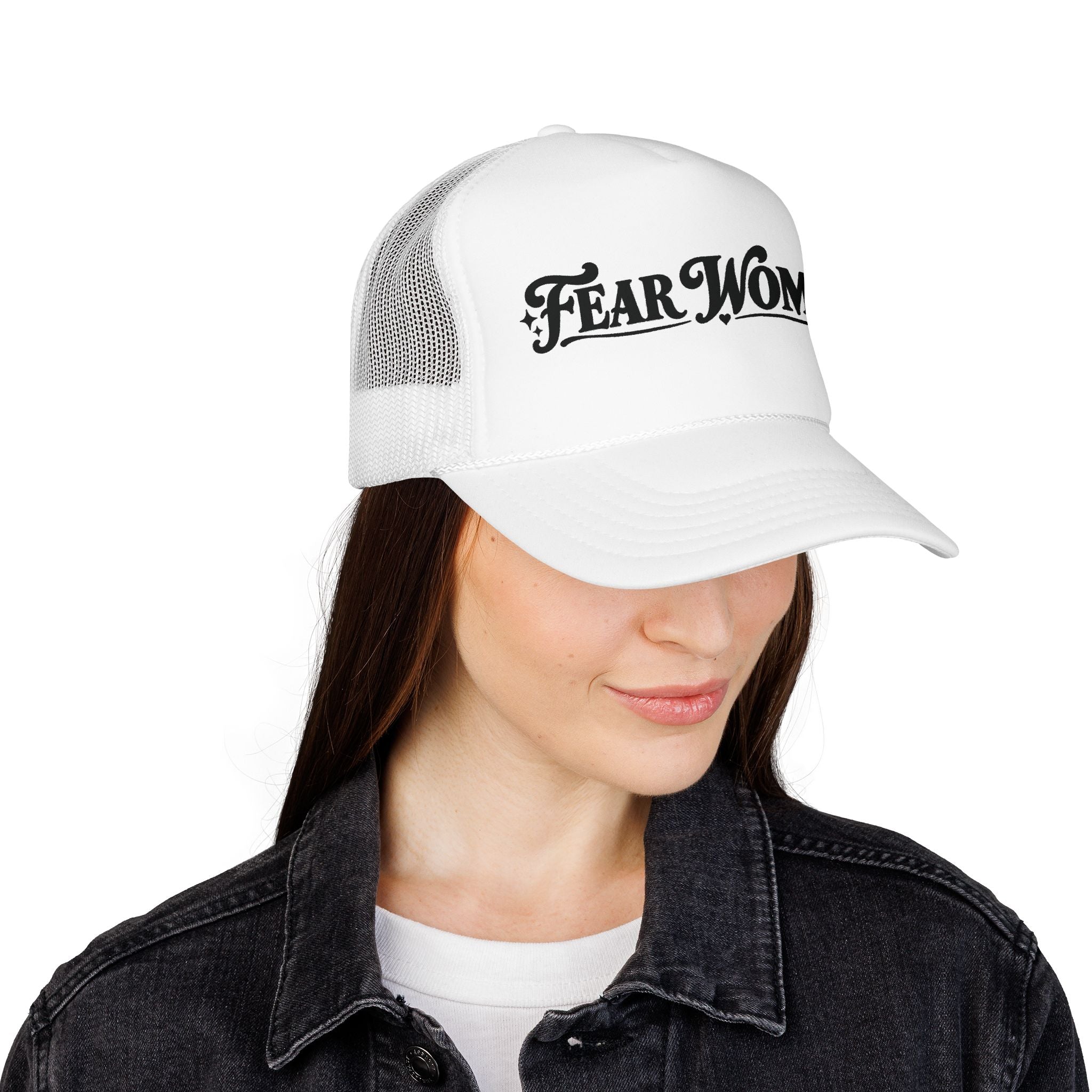 “Fear Women” Trucker Hat | Bold Feminist Snapback