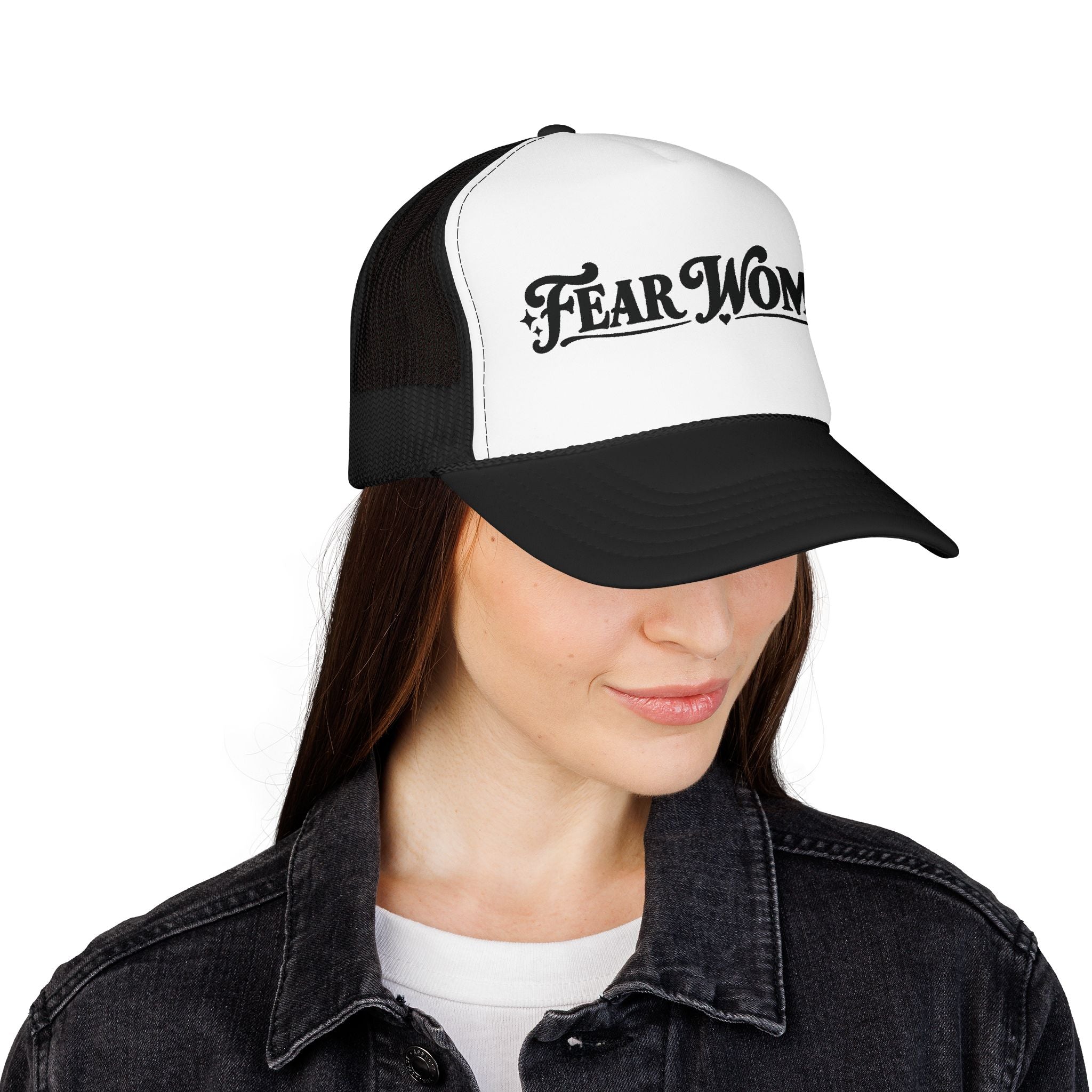 “Fear Women” Trucker Hat | Bold Feminist Snapback