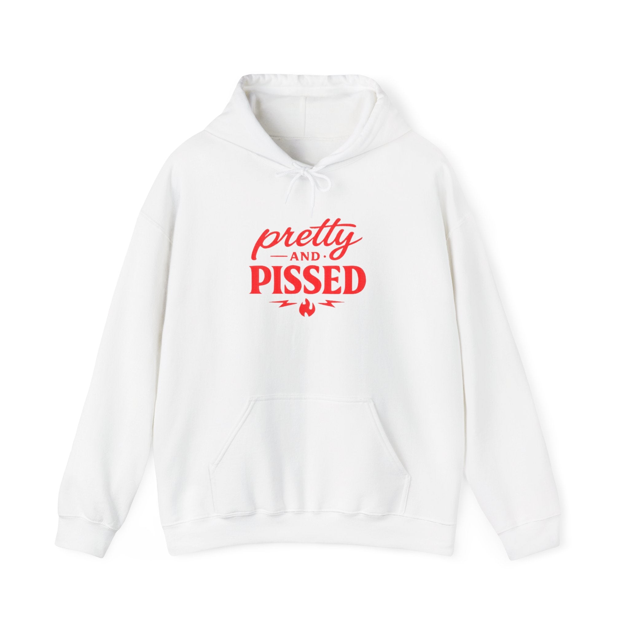 Pretty & Pissed Hoodie — Women's Attitude Graphic Hoodie