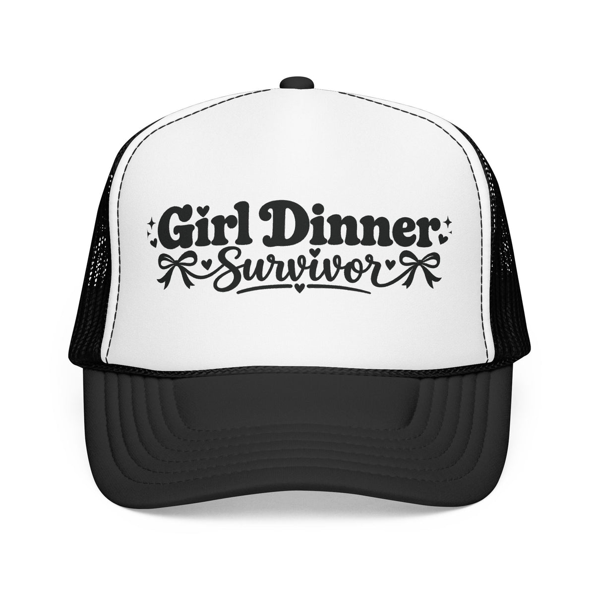 "Girl Dinner Survivor" Trucker Hat