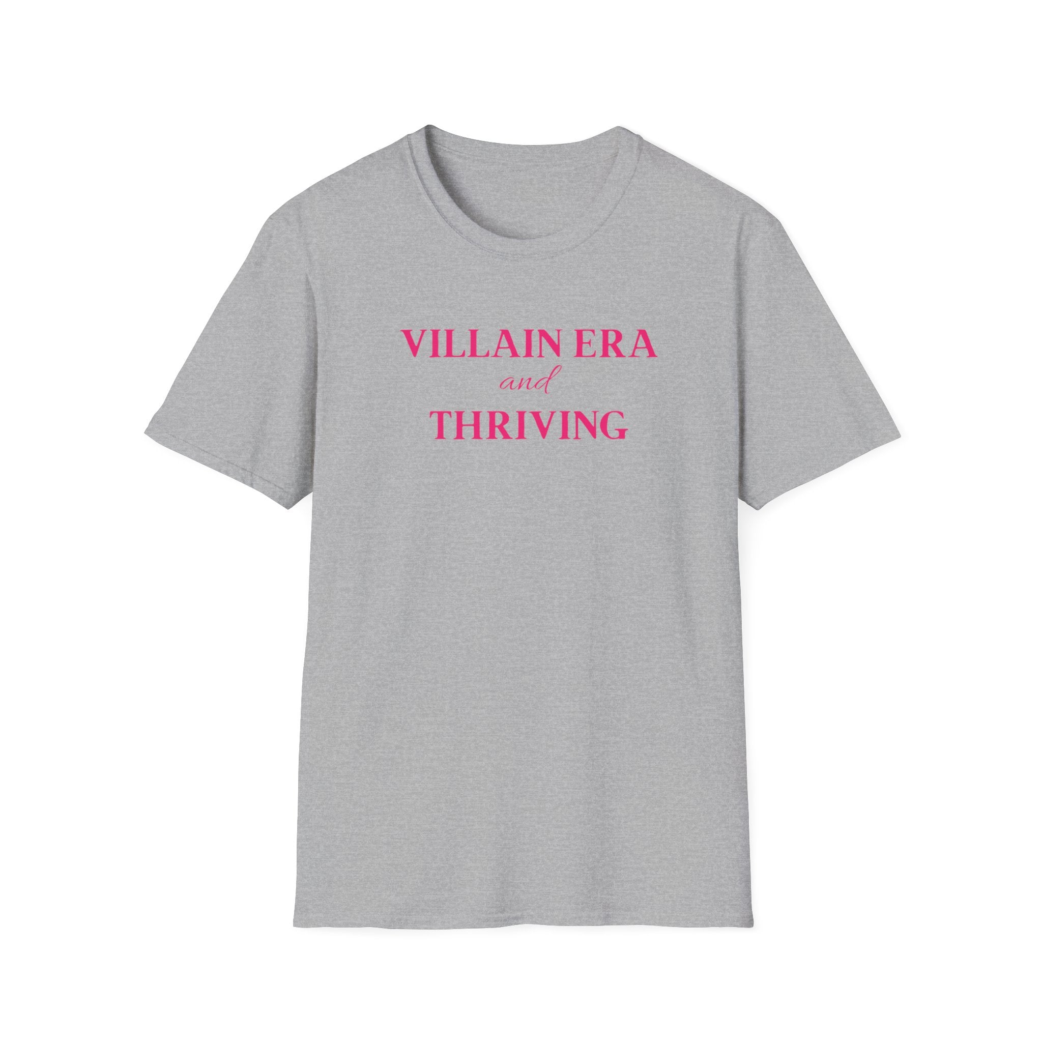Villain Era And Thriving Shirt | Funny Women’s Graphic Tee | Dark Feminine Energy T-Shirt | Unapologetic Women’s Shirt