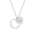 Engraved Heart Cutout Necklace — customized