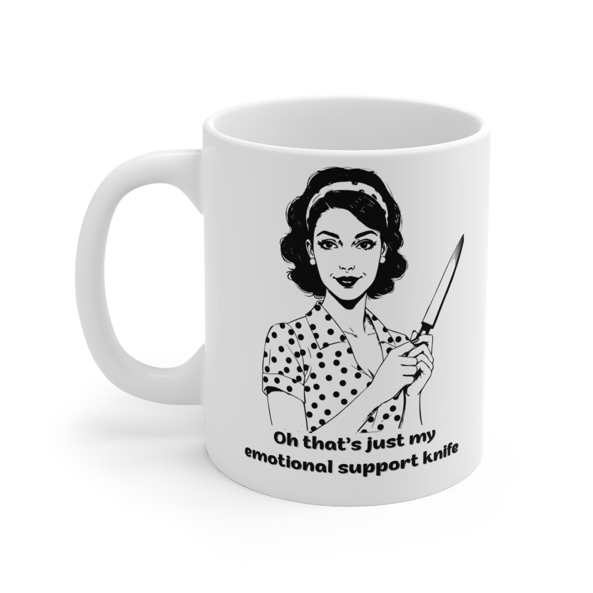 Retro Woman Funny Coffee mug