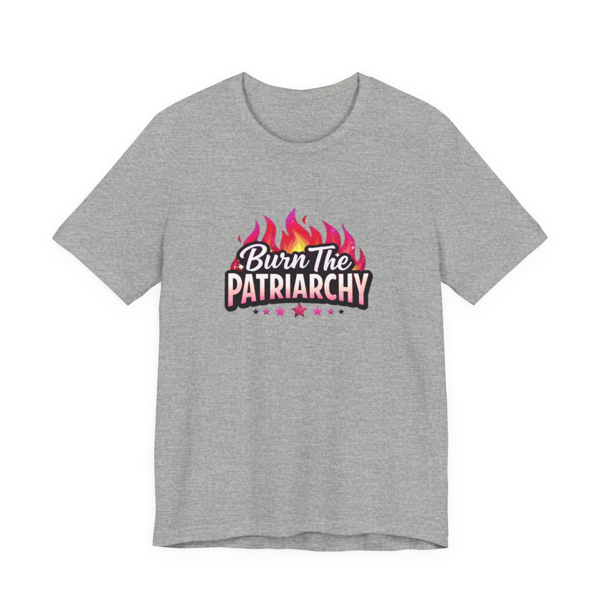 Burn The Patriarchy T‑Shirt — Feminist Protest Graphic Tee