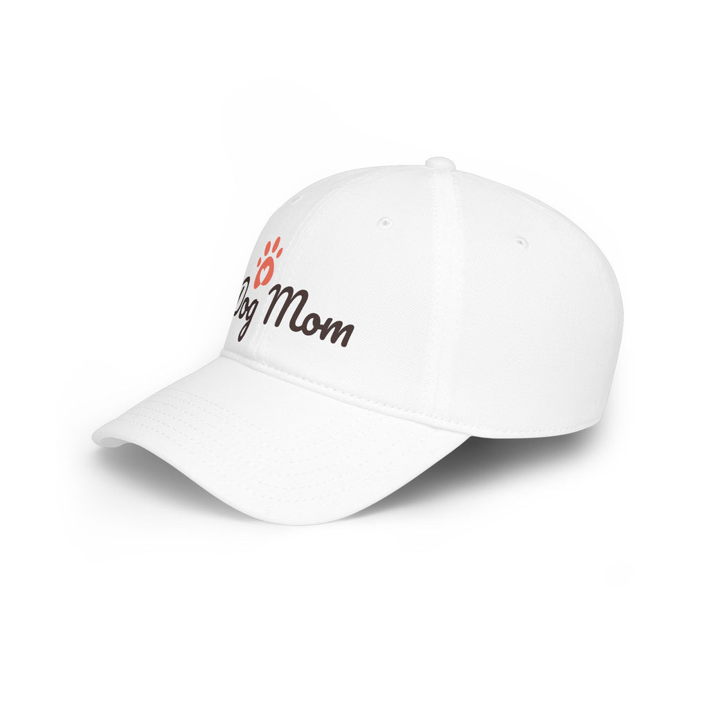 Dog Mom Baseball Cap — Paw Print Hat for Dog Lovers