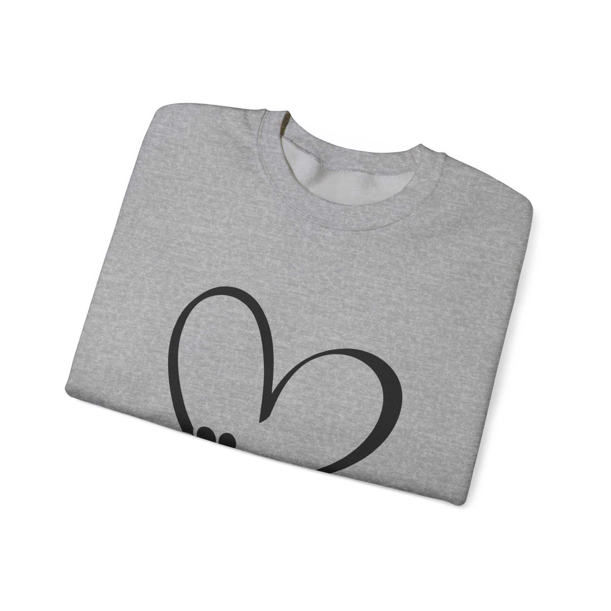 Paw Heart Crewneck Sweatshirt
