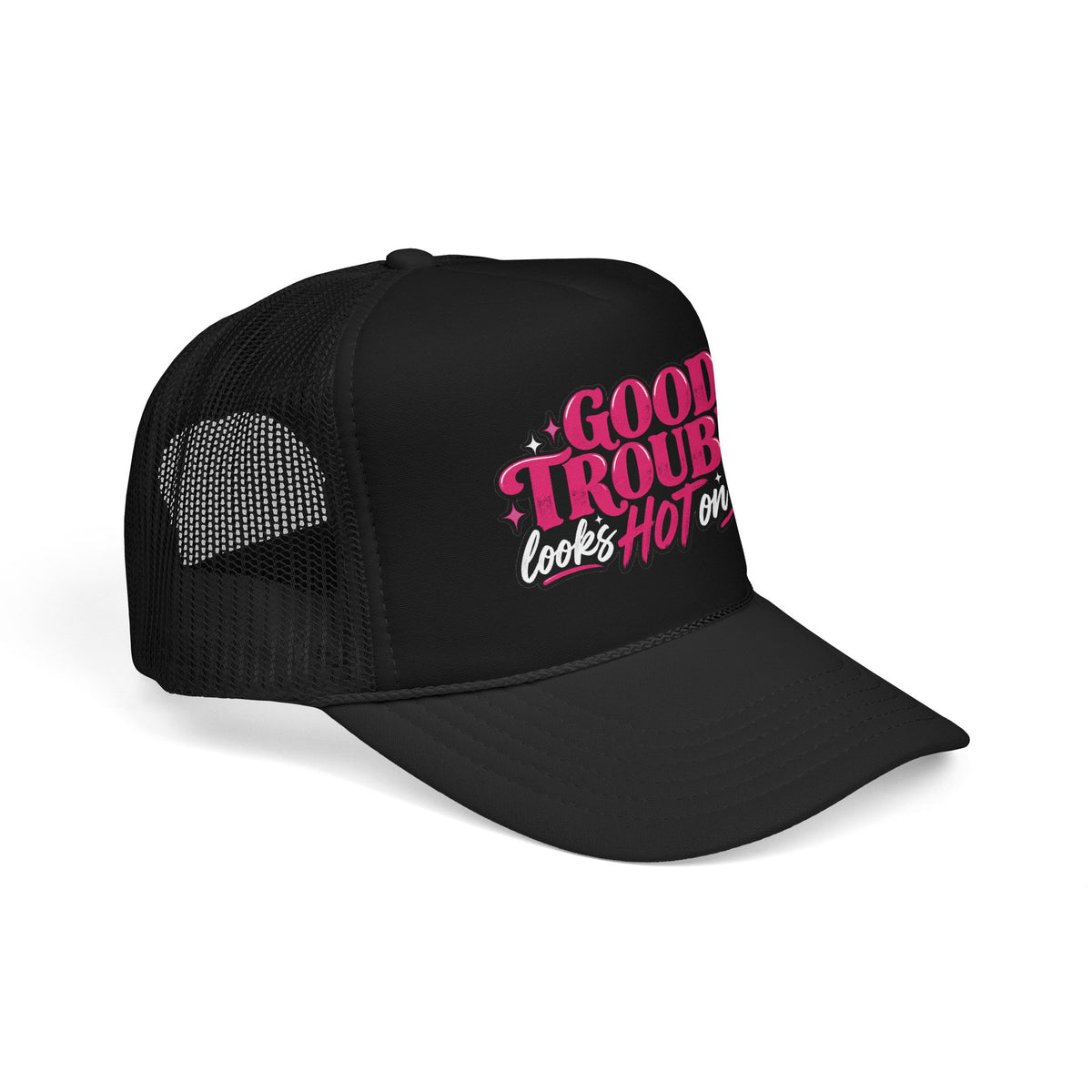 Trucker Hat — "Good Trouble Looks Hot on Me"