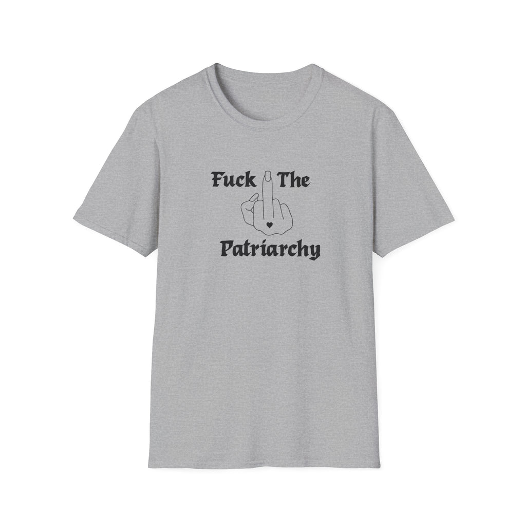 "Fuck The Patriarchy" Women's Tee — Feminist Graphic Shirt, Protest & Activist Top