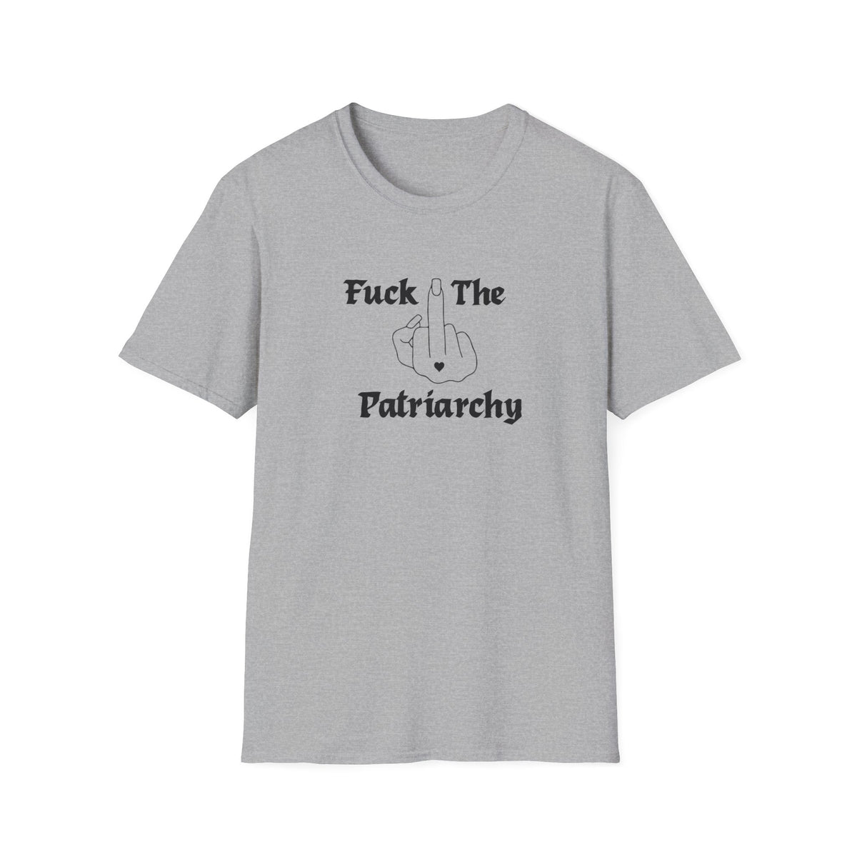 "Fuck The Patriarchy" Women's Tee — Feminist Graphic Shirt, Protest & Activist Top