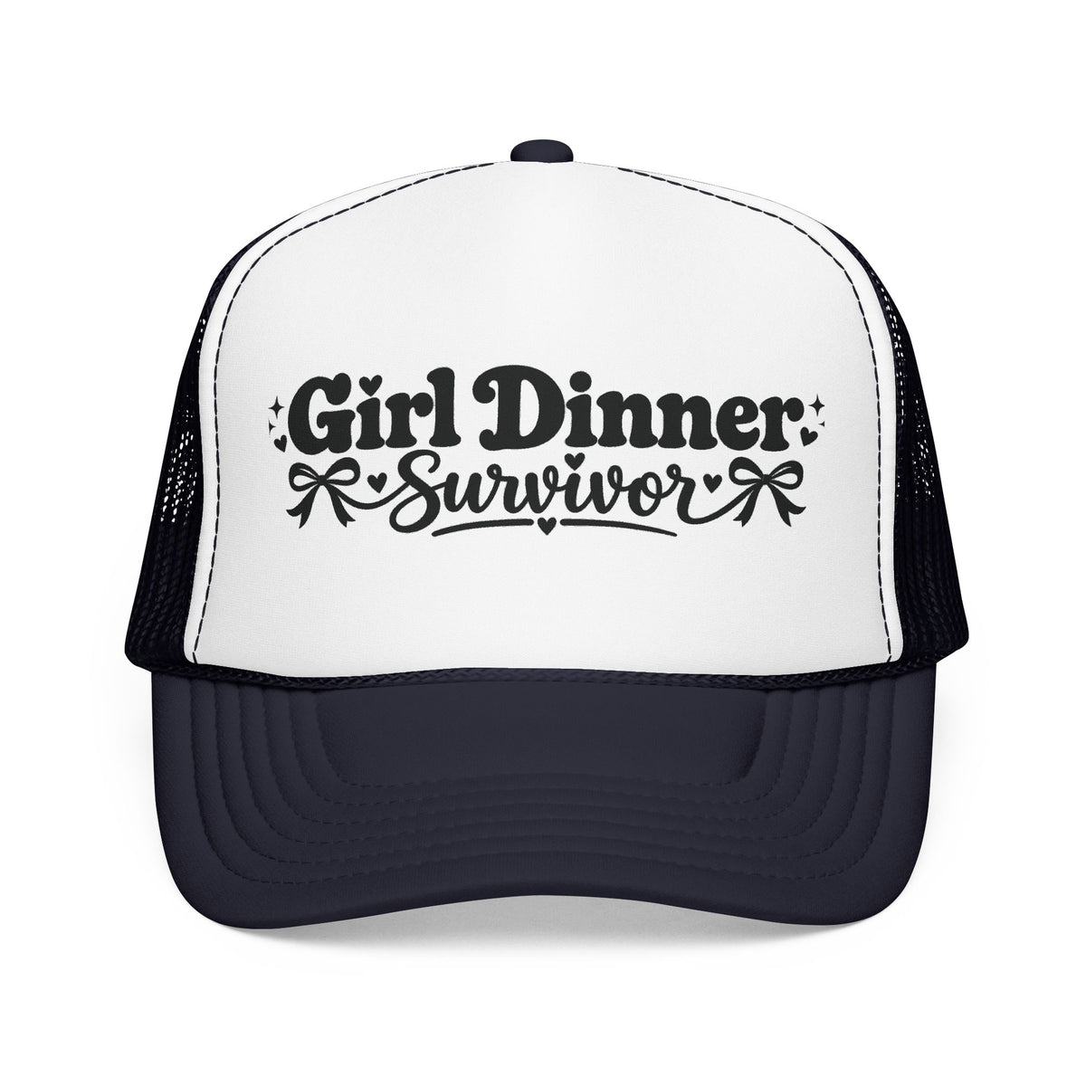 "Girl Dinner Survivor" Trucker Hat