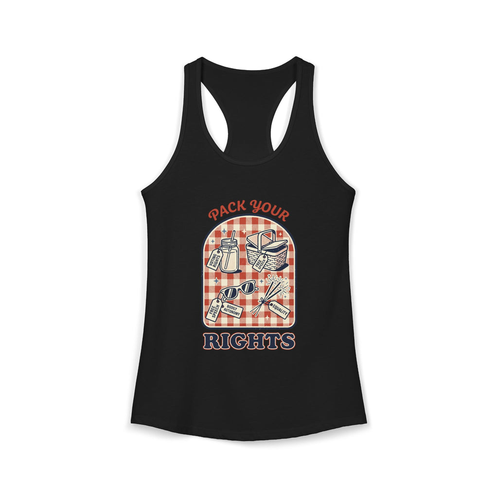 Pack Your Rights Tank Top | Feminist 4th of July Shirt | Voting Rights Tee | Bodily Autonomy | Women’s Rights Gift