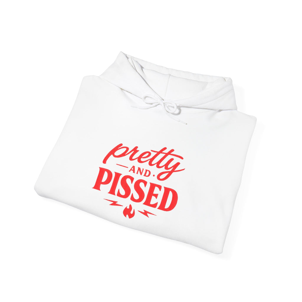 Pretty & Pissed Hoodie — Women's Attitude Graphic Hoodie