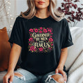 Governed By Men Who Fear Us Shirt | Feminist Floral Graphic Tee | Women’s Rights T-Shirt | Political Statement Shirt