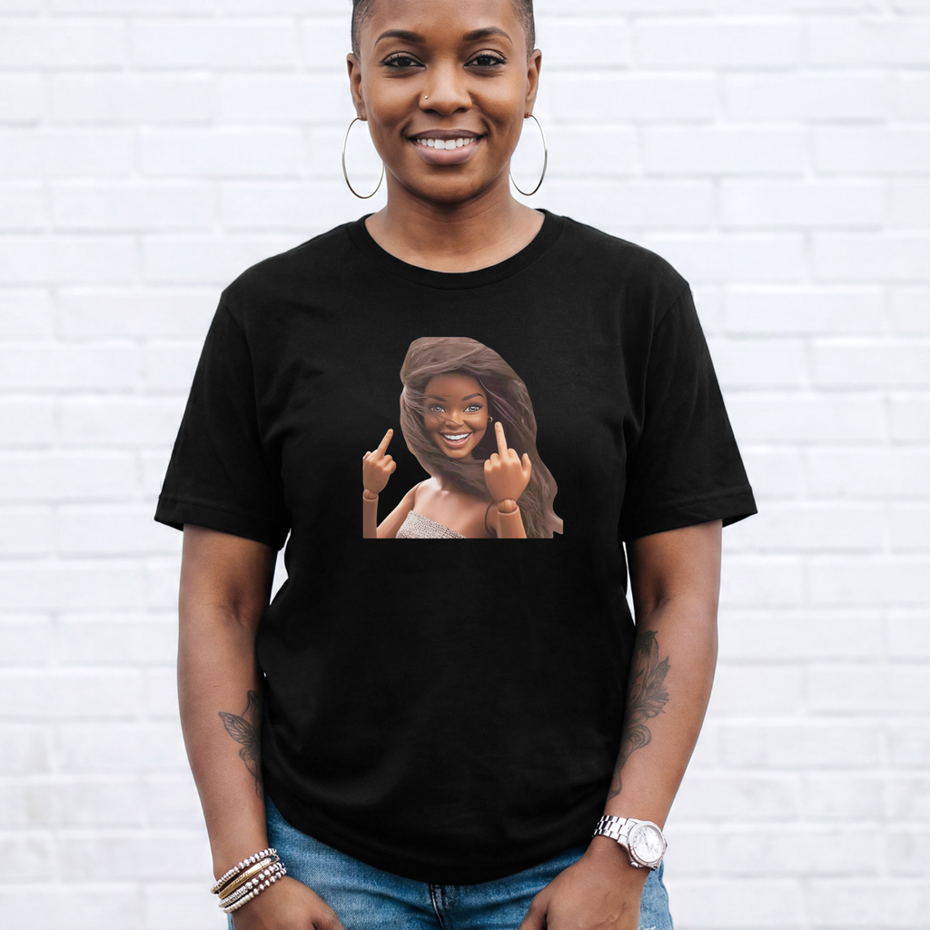 Not Your Doll Feminist Graphic Tee | Bold Women’s Empowerment Shirt