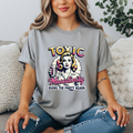 Toxic Masculinity Ruins The Party Again T-Shirt | Feminist Graphic Tee | Retro Pin-Up Design | Gift For Her