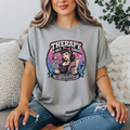 Therapy Is Not Enough I Need To Fight The Government Tee | Feminist Graphic T-Shirt | Glitter N Rage Pin-Up Shirt