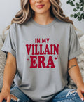 In My Villain Era Shirt | Funny Feminist T-Shirt | Dark Humor Graphic Tee | Gift for Her | Unhinged Era Shirt | Anti-Hero Tee | Sarcastic Women’s Shirt