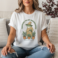 Tending to My Boundaries T-Shirt | Funny Wizard Frog Gardener Shirt | Do Not Touch The Vibes Tee