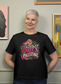 Free Palestine Graphic Tee | Feminist Protest Shirt