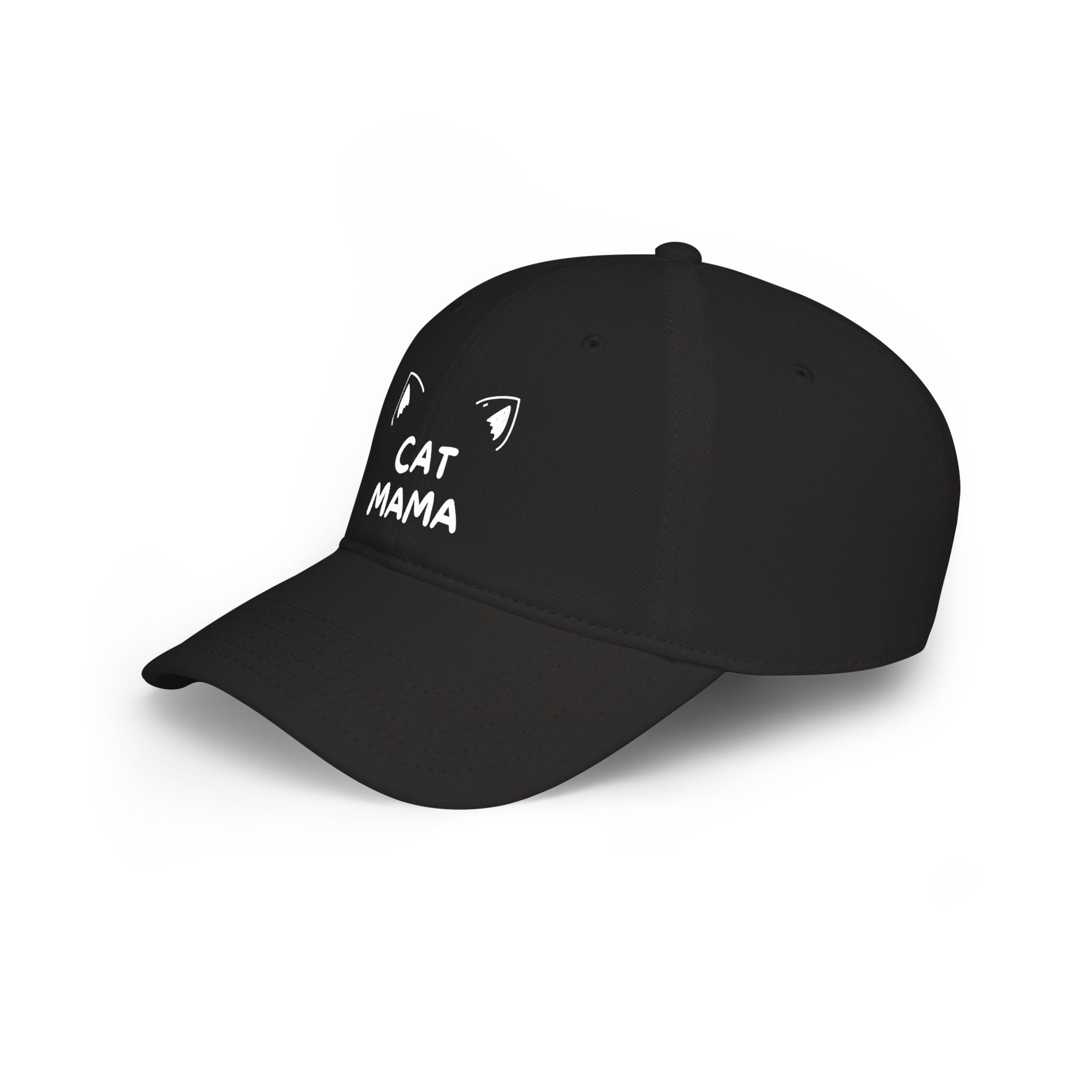 Cat Mama Baseball Cap — Low Profile Cat Mom Hat
