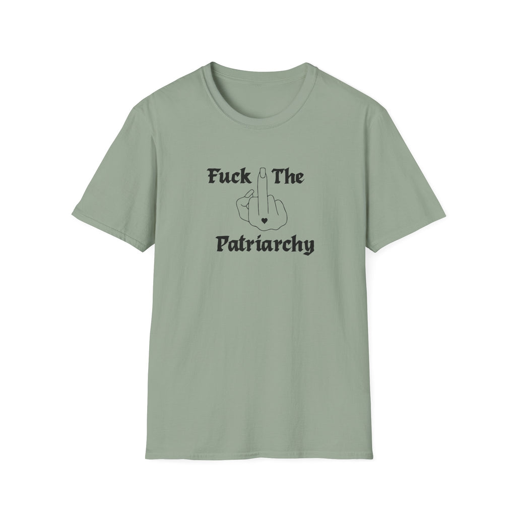 "Fuck The Patriarchy" Women's Tee — Feminist Graphic Shirt, Protest & Activist Top