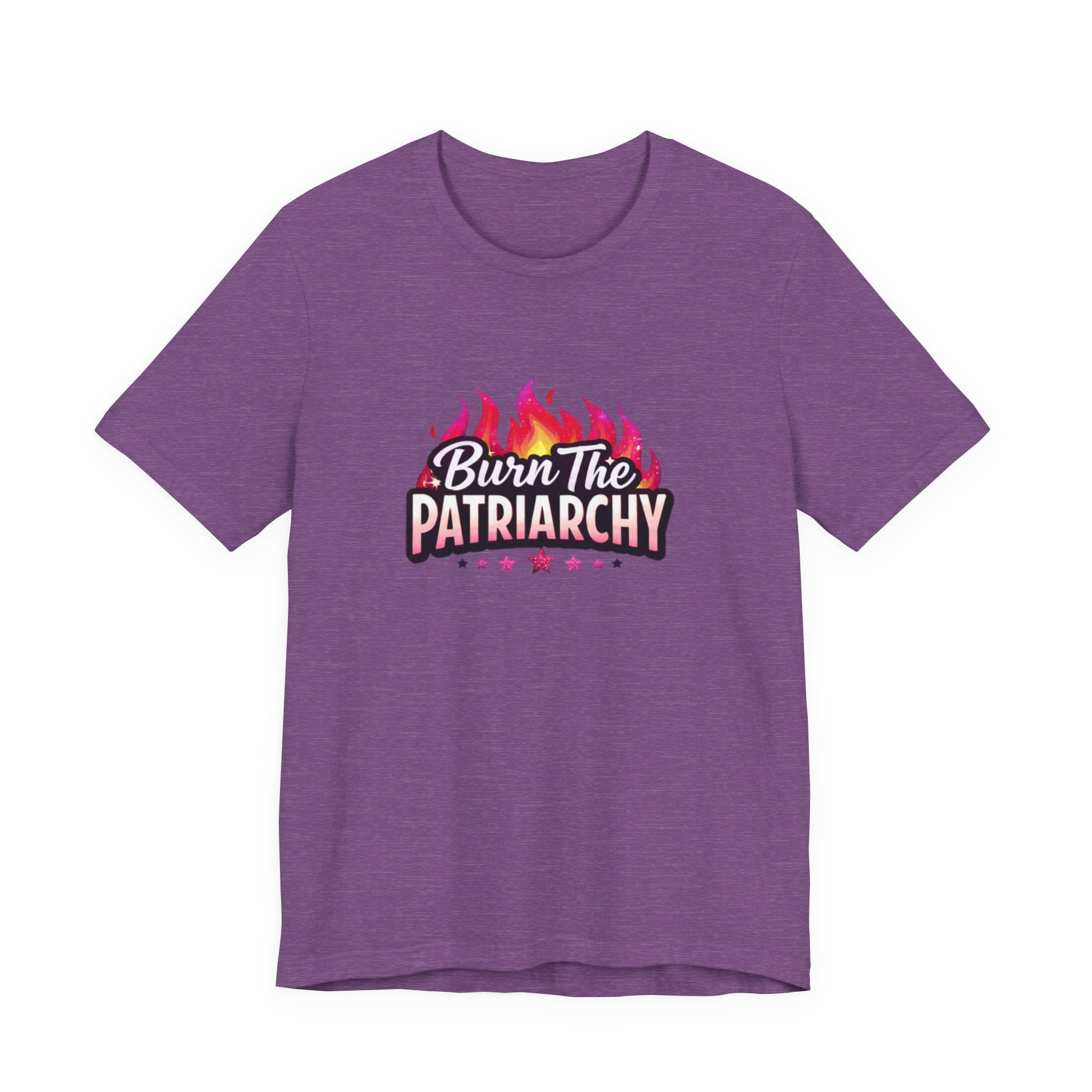 Burn The Patriarchy T‑Shirt — Feminist Protest Graphic Tee